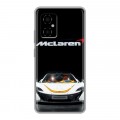 Дизайнерский силиконовый чехол для Xiaomi Poco M4 5G McLaren