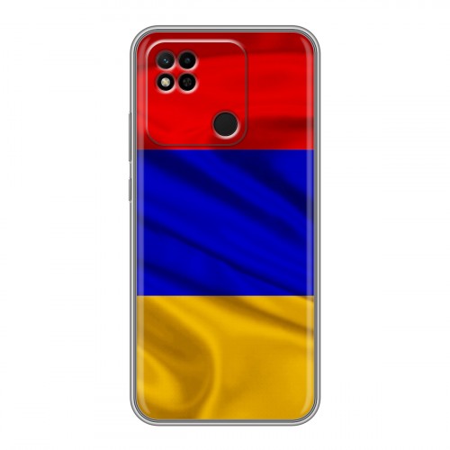 Дизайнерский силиконовый чехол для Xiaomi Redmi 10A Флаг Армении