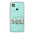 Дизайнерский силиконовый чехол для Xiaomi Redmi 10A Happy 2021