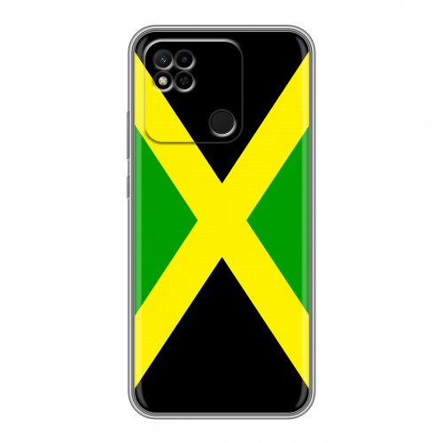 Дизайнерский силиконовый чехол для Xiaomi Redmi 10A Флаг Ямайки