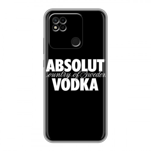 Дизайнерский силиконовый чехол для Xiaomi Redmi 10A Absolut