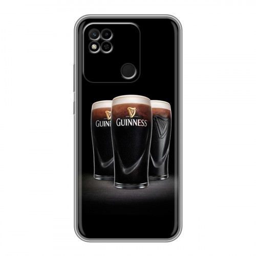 Дизайнерский силиконовый чехол для Xiaomi Redmi 10A Guinness