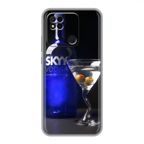 Дизайнерский силиконовый чехол для Xiaomi Redmi 10A Skyy Vodka