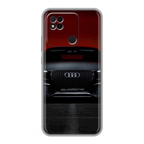 Дизайнерский силиконовый чехол для Xiaomi Redmi 10A Audi