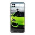 Дизайнерский силиконовый чехол для Xiaomi Redmi 10A Lamborghini