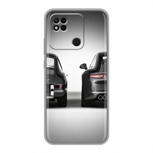 Дизайнерский силиконовый чехол для Xiaomi Redmi 10A Porsche