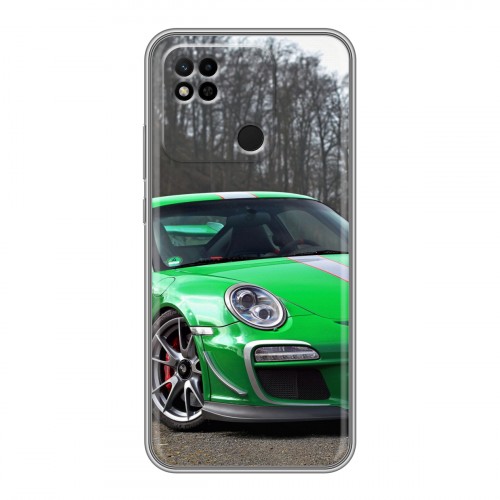 Дизайнерский силиконовый чехол для Xiaomi Redmi 10A Porsche