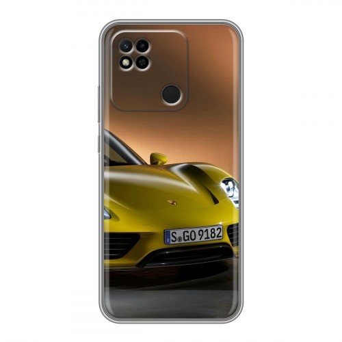 Дизайнерский пластиковый чехол для Xiaomi Redmi 10A Porsche