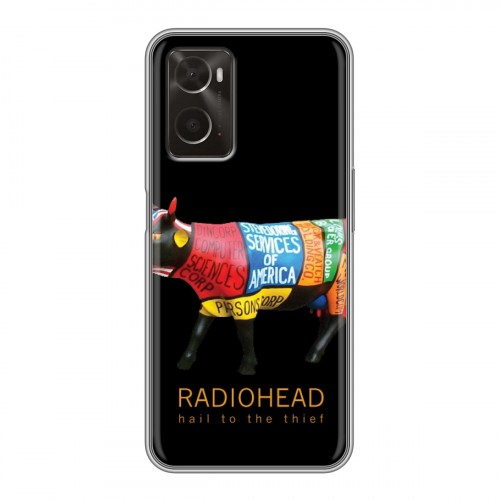 Дизайнерский пластиковый чехол для OPPO A96 RadioHead