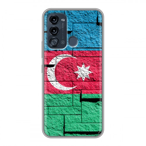 Дизайнерский силиконовый чехол для Itel Vision 3 Флаг Азербайджана