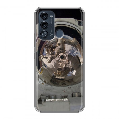 Дизайнерский силиконовый чехол для Itel Vision 3 Космонавт