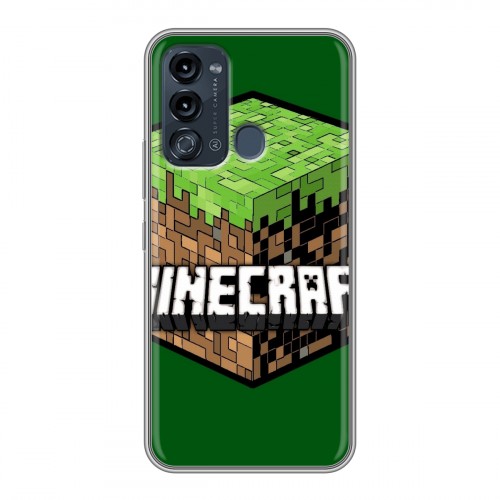 Дизайнерский силиконовый чехол для Itel Vision 3 Minecraft