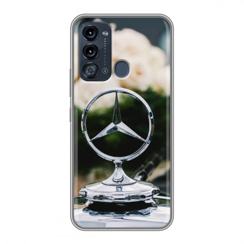 Дизайнерский силиконовый с усиленными углами чехол для Itel Vision 3 Mercedes