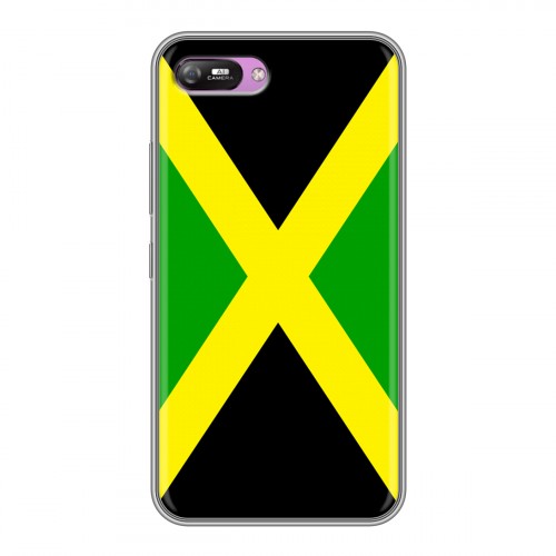 Дизайнерский силиконовый чехол для Itel A25 Флаг Ямайки