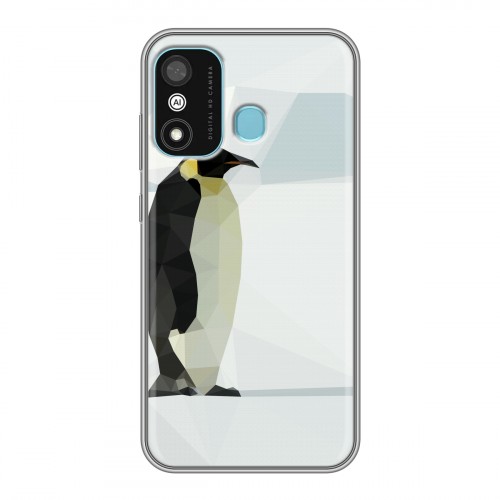 Дизайнерский силиконовый чехол для Itel A27 Пингвины