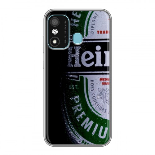 Дизайнерский силиконовый чехол для Itel A27 Heineken