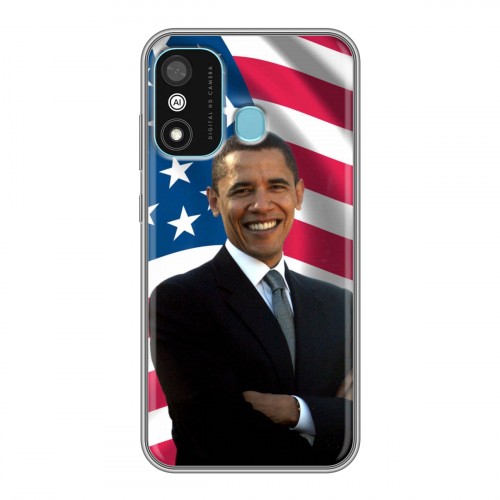 Дизайнерский силиконовый чехол для Itel A27 Барак Обама