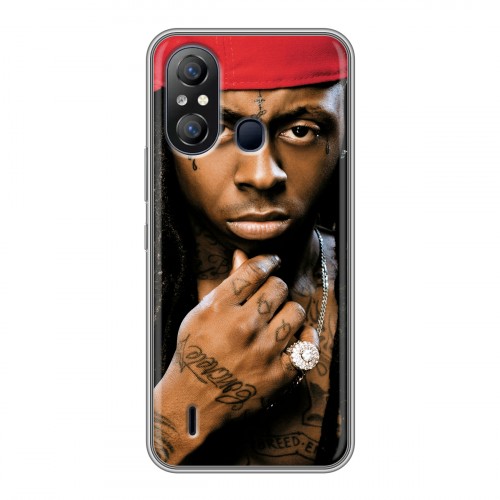 Дизайнерский силиконовый чехол для Itel A49 Lil Wayne