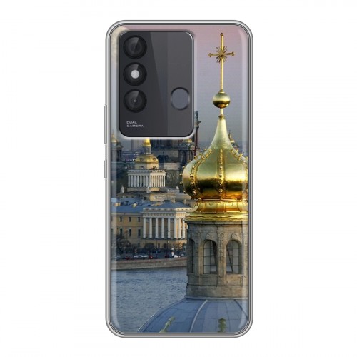 Дизайнерский силиконовый чехол для Itel Vision 3 Plus Санкт-Петербург