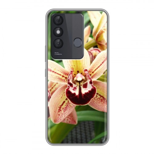 Дизайнерский пластиковый чехол для Itel Vision 3 Plus Орхидеи