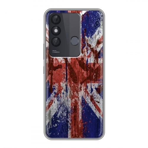 Дизайнерский пластиковый чехол для Itel Vision 3 Plus Флаг Британии