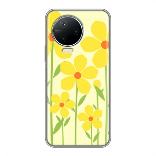 Дизайнерский пластиковый чехол для Infinix Note 12 Pro Романтик цветы