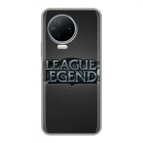 Дизайнерский силиконовый чехол для Infinix Note 12 Pro League of Legends