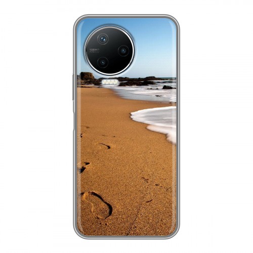 Дизайнерский силиконовый чехол для Infinix Note 12 Pro пляж