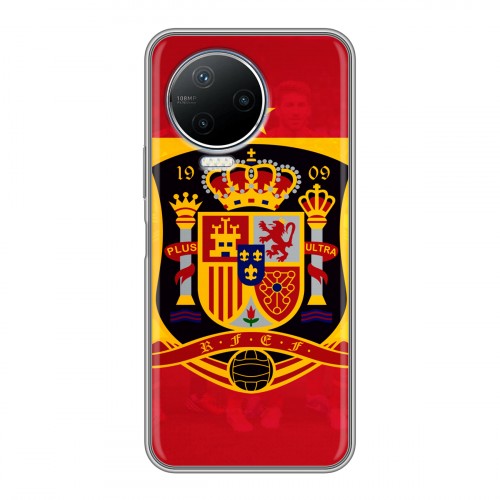 Дизайнерский силиконовый чехол для Infinix Note 12 Pro флаг Испании