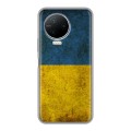Дизайнерский пластиковый чехол для Infinix Note 12 Pro флаг Украины