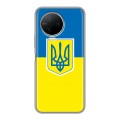 Дизайнерский пластиковый чехол для Infinix Note 12 Pro Флаг Украины