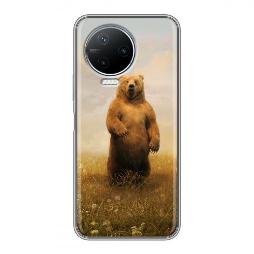 Дизайнерский пластиковый чехол для Infinix Note 12 Pro Медведи