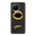 Дизайнерский силиконовый чехол для Infinix Note 12 Pro Черное золото