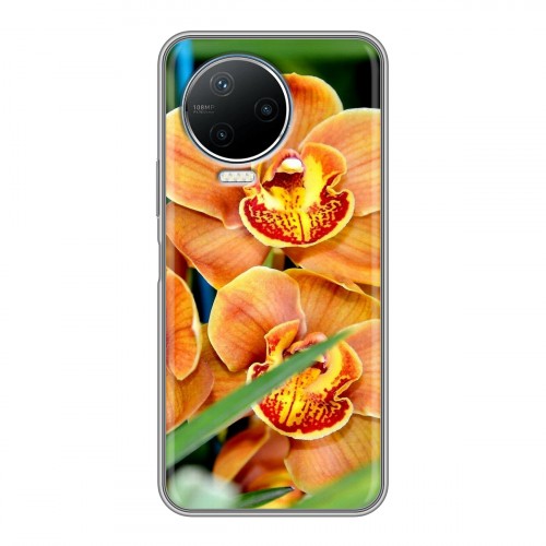 Дизайнерский силиконовый чехол для Infinix Note 12 Pro Орхидеи