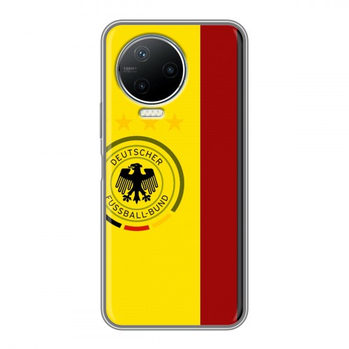 Дизайнерский пластиковый чехол для Infinix Note 12 Pro Флаг Германии