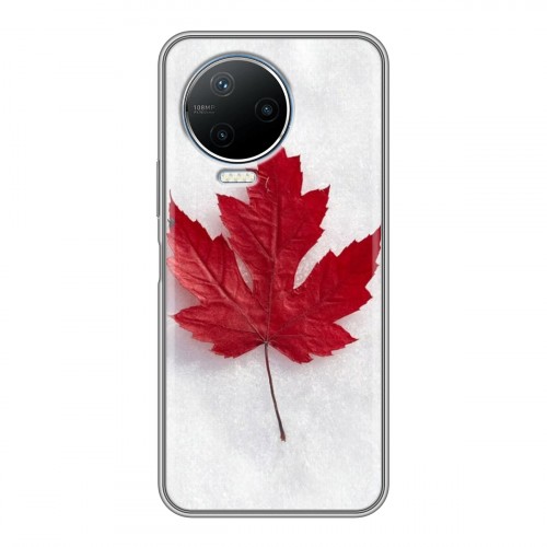 Дизайнерский силиконовый чехол для Infinix Note 12 Pro Флаг Канады