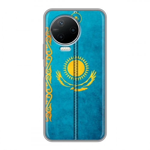 Дизайнерский пластиковый чехол для Infinix Note 12 Pro Флаг Казахстана