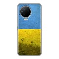 Дизайнерский пластиковый чехол для Infinix Note 12 Pro Флаг Украины