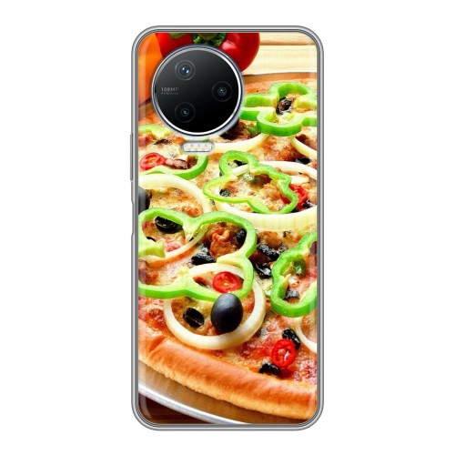 Дизайнерский пластиковый чехол для Infinix Note 12 Pro Пицца