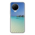 Дизайнерский силиконовый чехол для Infinix Note 12 Pro Пляж
