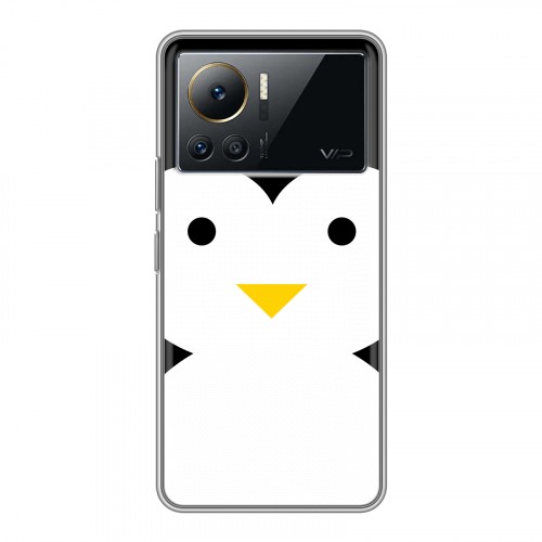 Дизайнерский силиконовый с усиленными углами чехол для Infinix Note 12 VIP Пингвины