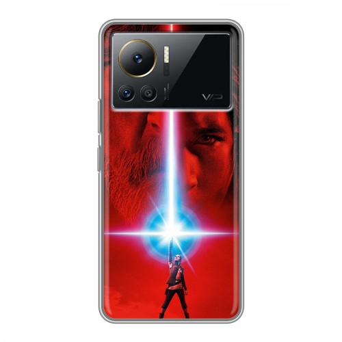Дизайнерский силиконовый чехол для Infinix Note 12 VIP Star Wars : The Last Jedi