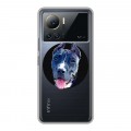 Полупрозрачный дизайнерский силиконовый чехол для Infinix Note 12 VIP Прозрачные собаки