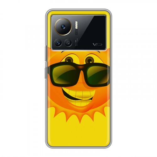 Дизайнерский силиконовый чехол для Infinix Note 12 VIP Солнце