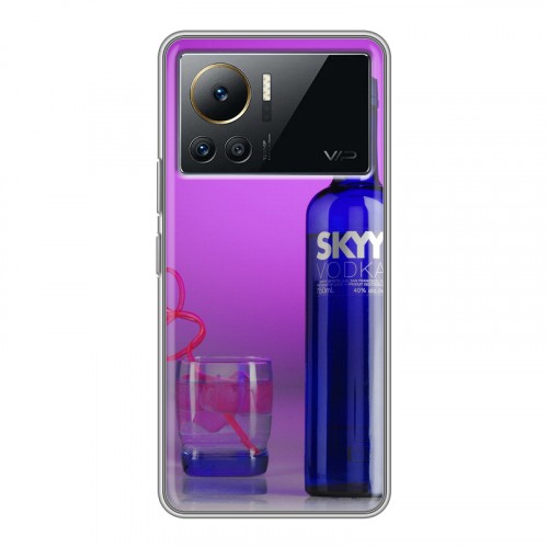 Дизайнерский силиконовый чехол для Infinix Note 12 VIP Skyy Vodka