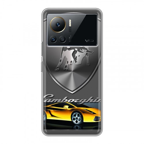 Дизайнерский силиконовый чехол для Infinix Note 12 VIP Lamborghini
