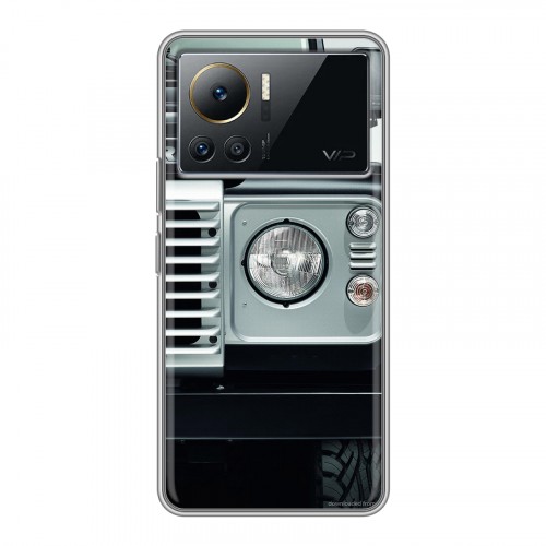 Дизайнерский силиконовый чехол для Infinix Note 12 VIP Land Rover