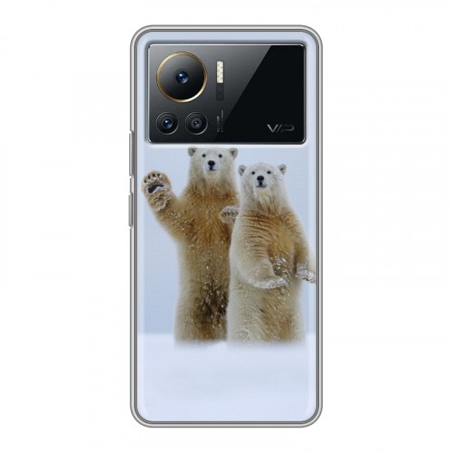 Дизайнерский силиконовый чехол для Infinix Note 12 VIP Медведи