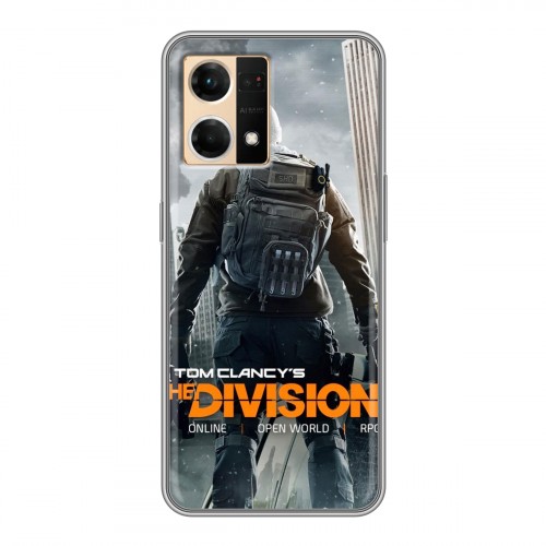 Дизайнерский силиконовый чехол для OPPO Reno7 Tom Clancy's The Division