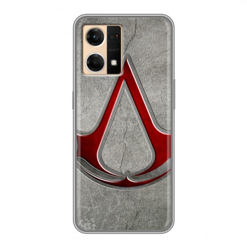 Дизайнерский силиконовый чехол для OPPO Reno7 Assassins Creed